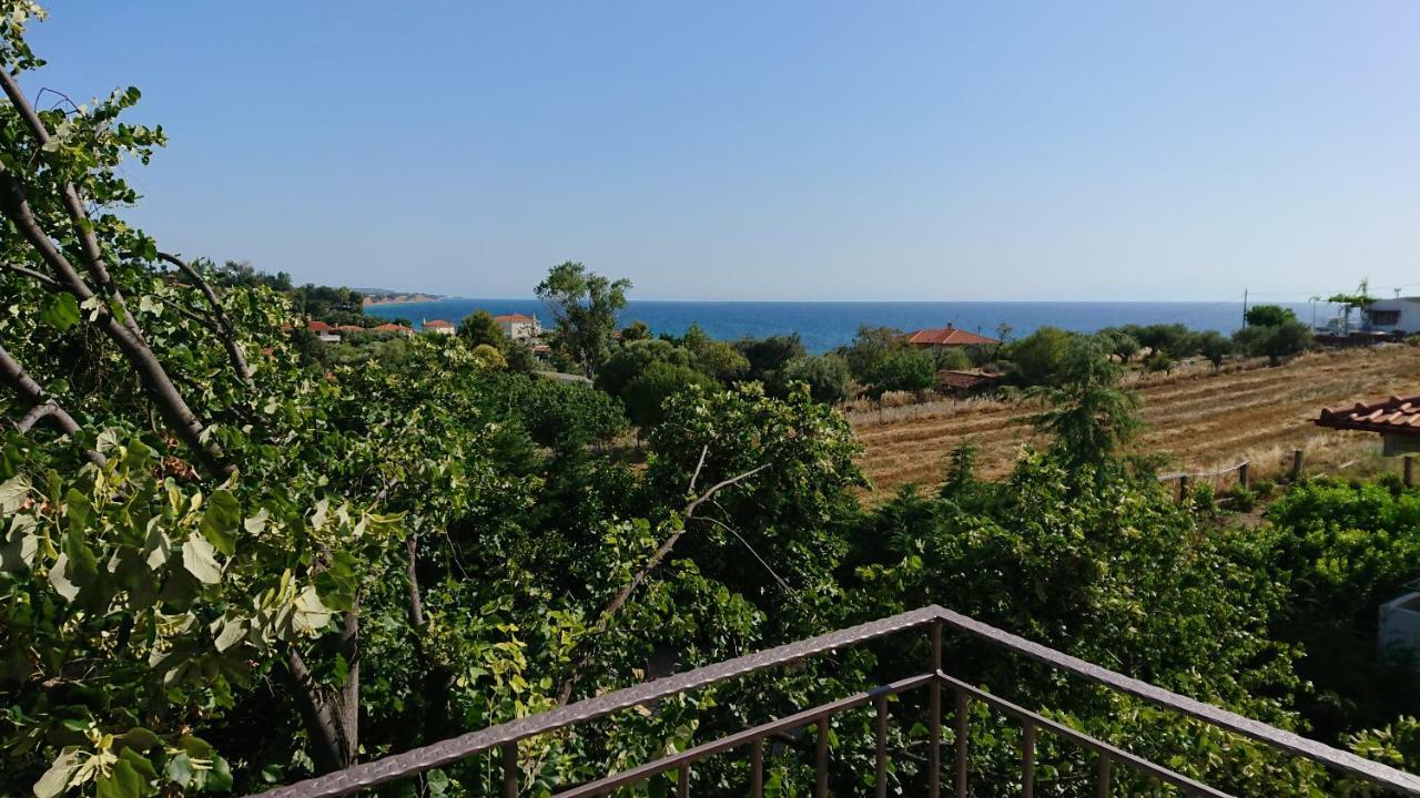 Stone House With Seaview Apartment Nea Poteidaia Exterior photo