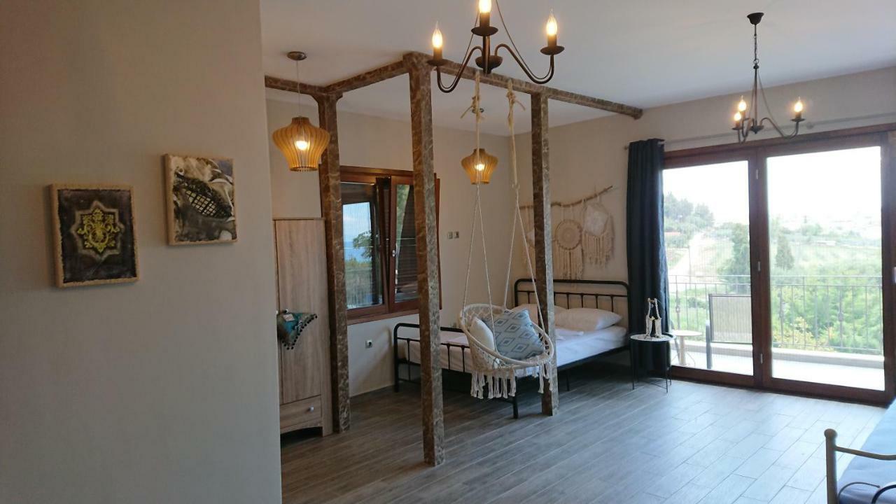 Stone House With Seaview Apartment Nea Poteidaia Exterior photo